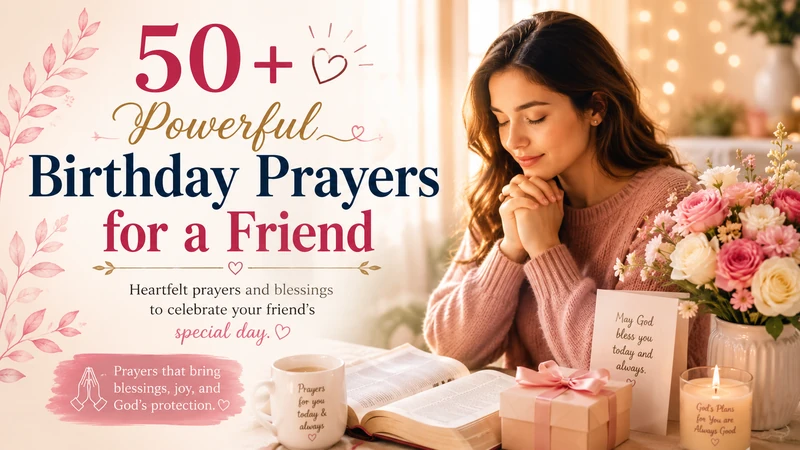 50+ Powerful Birthday Prayers