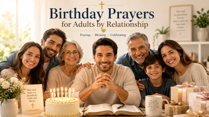 Birthday Prayer for Adults: 50+ Heartfelt Prayers, Bible Verses & Blessings 3 Adults Relationship