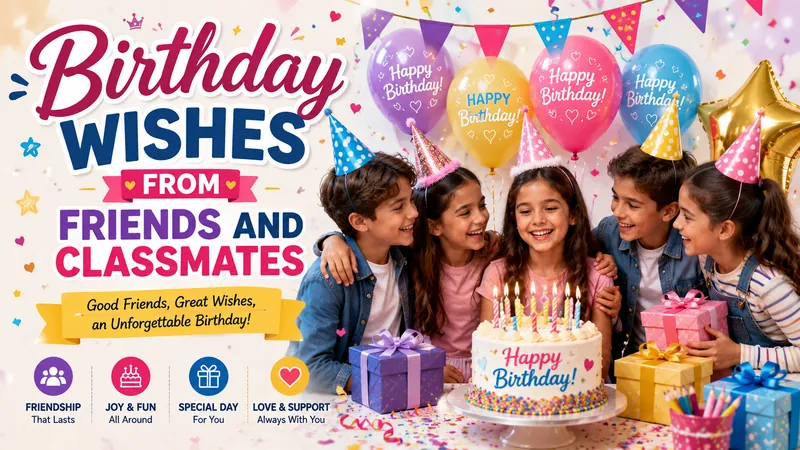 Birthday Wishes for classmate 