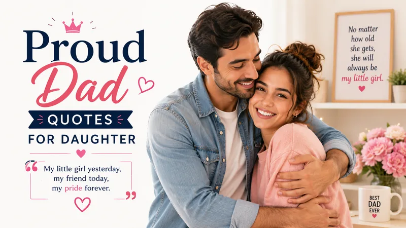 Proud Daughter Quotes: 150+ Heartfelt & Authentic Words to Show Your Pride 2 Proud dad quotes