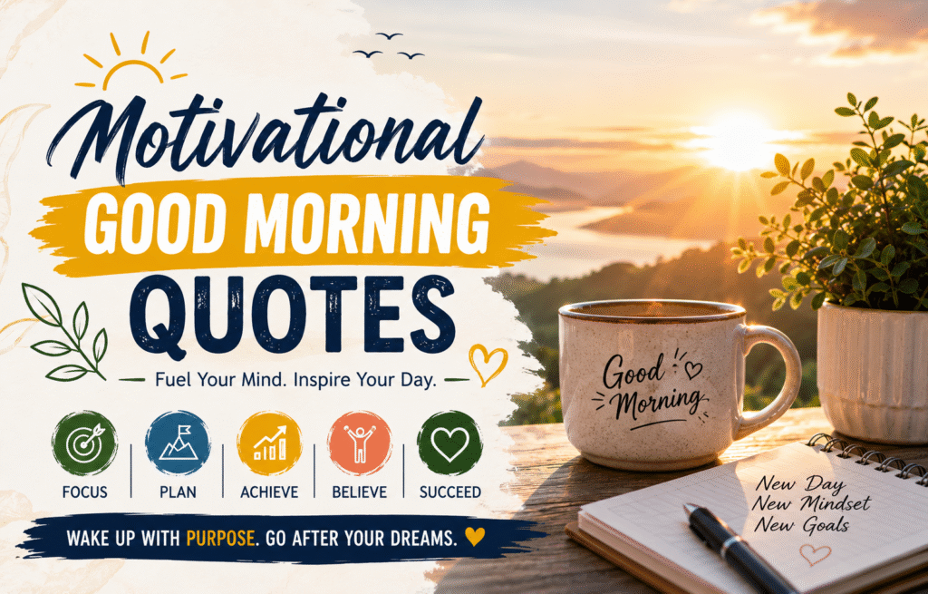 200+ Positive Good Morning Quotes to Brighten Your Day with Hope and Happiness 2 image
