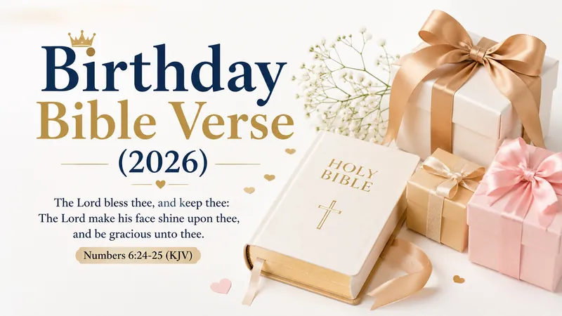 Birthday bible verse 2026
