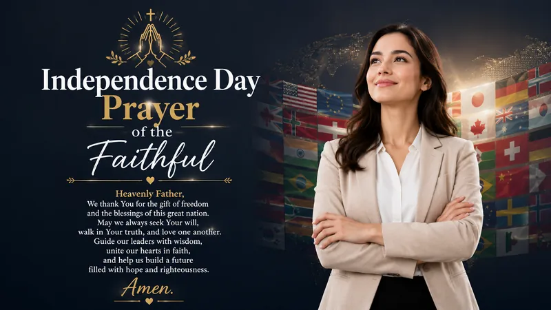 Heartfelt Independence Day Prayers for Every Nation and Gathering 2 Independence Day Prayer of the Faithful