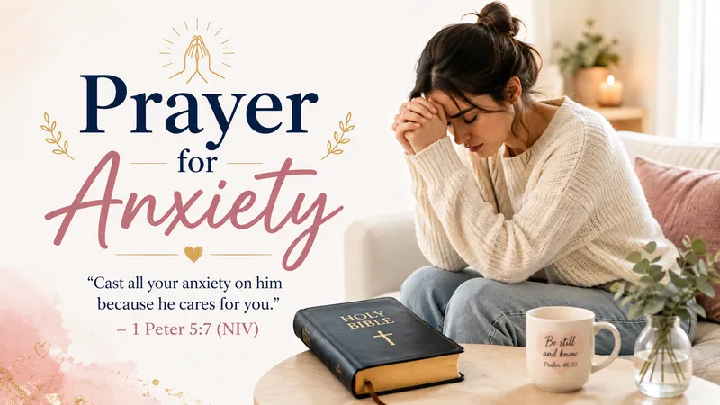 Prayer for anxiety