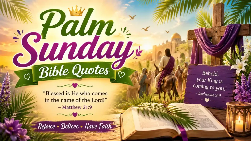 135+ Happy Sunday Quotes, Wishes & Blessings for Everyone 4 Palm Sunday Bible Quotes